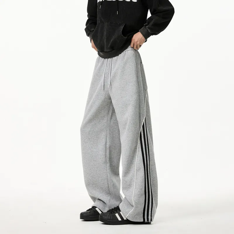 NEVER RULE Casual Pants Unisex Dark Gray-6