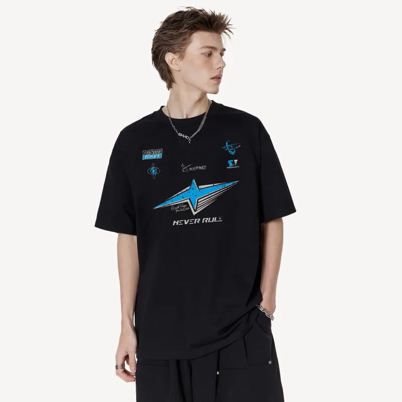 NEVER RULE T Shirts Unisex-2