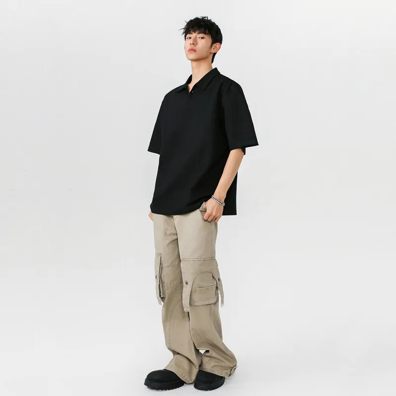 NEVER RULE Polo Shirts Unisex-3