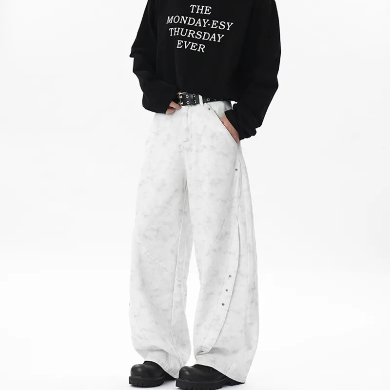 NEVER RULE Jeans Unisex-1