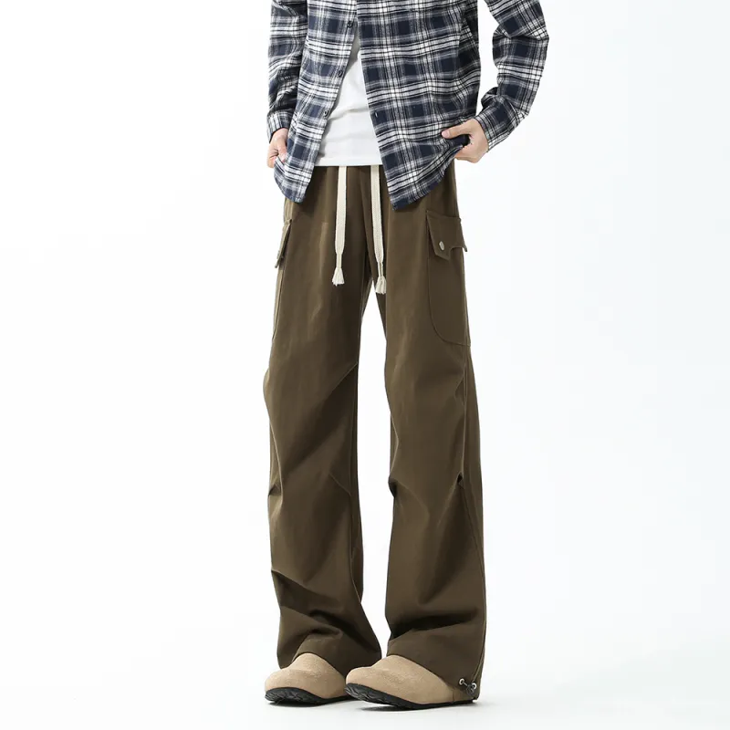 NEVER RULE Casual Pants Unisex Purple-7