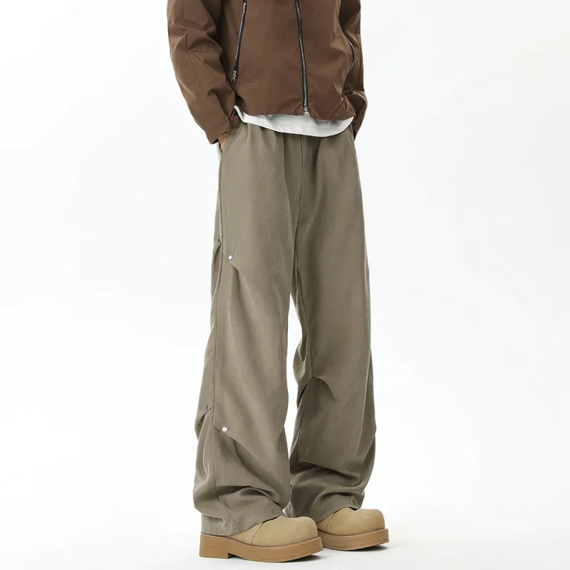 NEVER RULE Casual Pants Unisex Blue-12