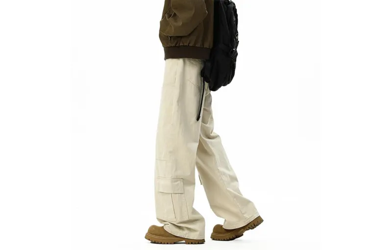 NEVER RULE Cargo Pants Unisex Black-9