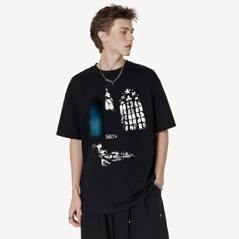 NEVER RULE T Shirts Unisex Black-2