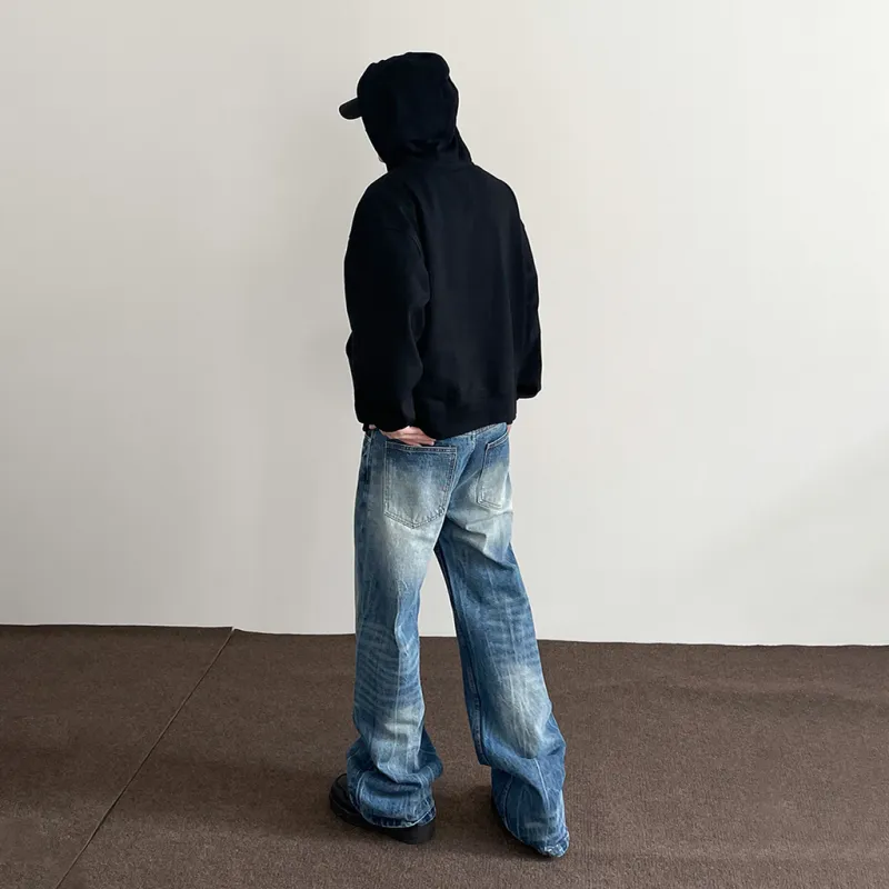NEVER RULE Jeans Unisex-4