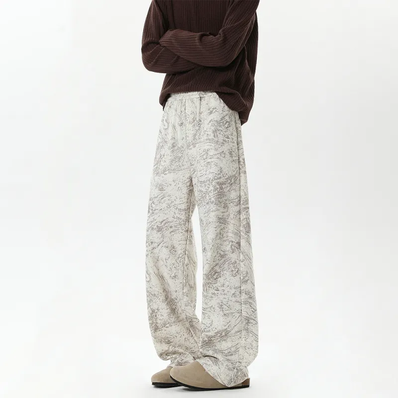 NEVER RULE Casual Pants Unisex Ginger Yellow-6