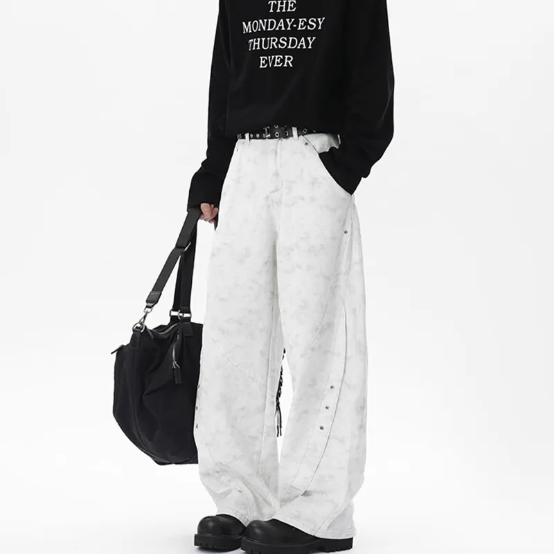 NEVER RULE Jeans Unisex-2