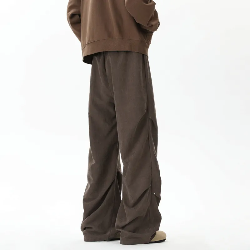 NEVER RULE Casual Pants Unisex Blue-8