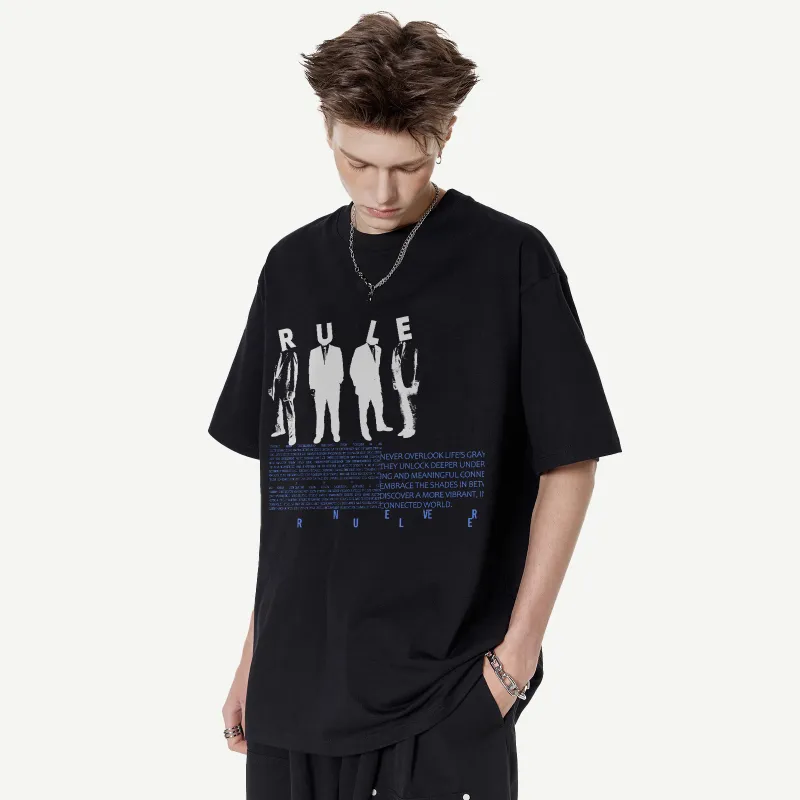 NEVER RULE T Shirts Unisex-3