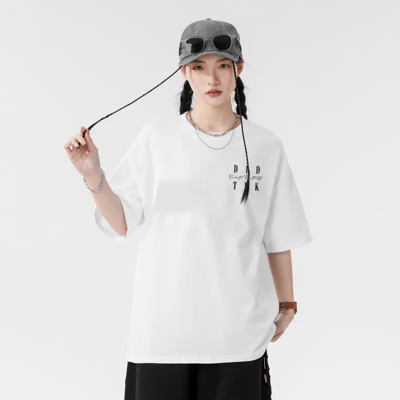 DIDTEK Drop Shoulder Sleeve T Shirt Unisex-2