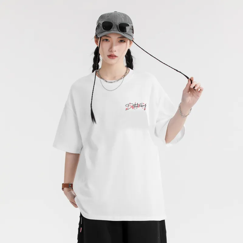 DIDTEK Drop Shoulder Sleeve T Shirt Unisex-2