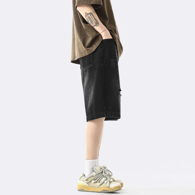 DIDTEK Denim Shorts Women's Yellow Mud-23