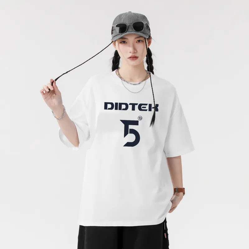 DIDTEK Drop Shoulder Sleeve T Shirt Unisex-2