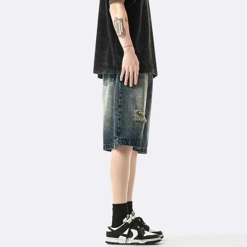 DIDTEK Denim Shorts Women's Yellow Mud-13