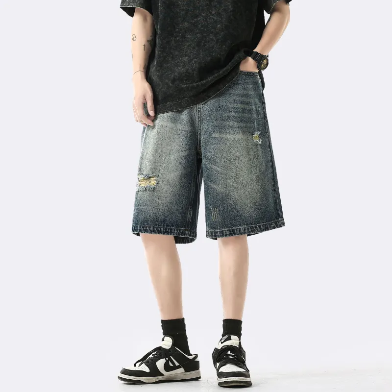 DIDTEK Denim Shorts Women's Yellow Mud-11