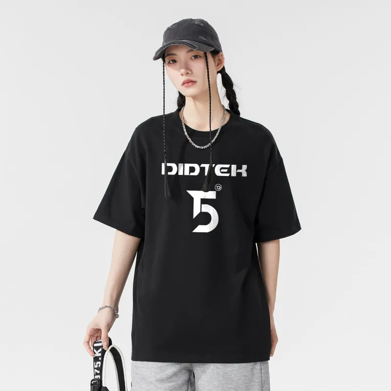 DIDTEK Drop Shoulder Sleeve T Shirt Unisex-6