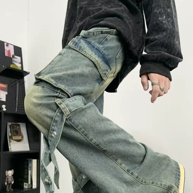 WHELVE Jeans Unisex Blue-4