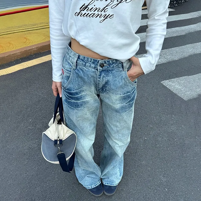 WHELVE Jeans Unisex Blue-4