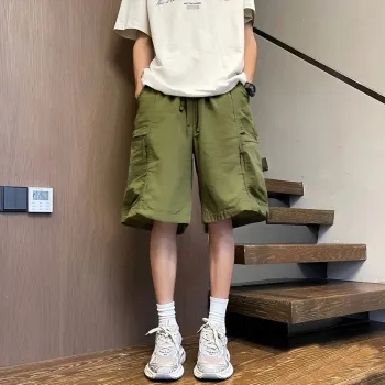 WHELVE Cargo Shorts Unisex Black
