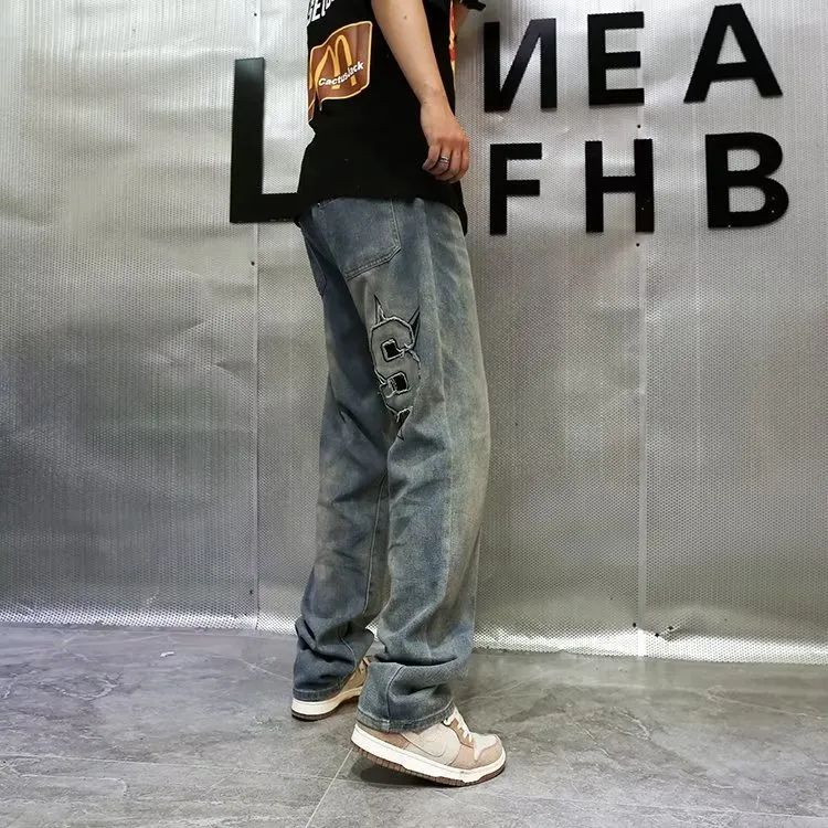 WHELVE Jeans Unisex Blue-4
