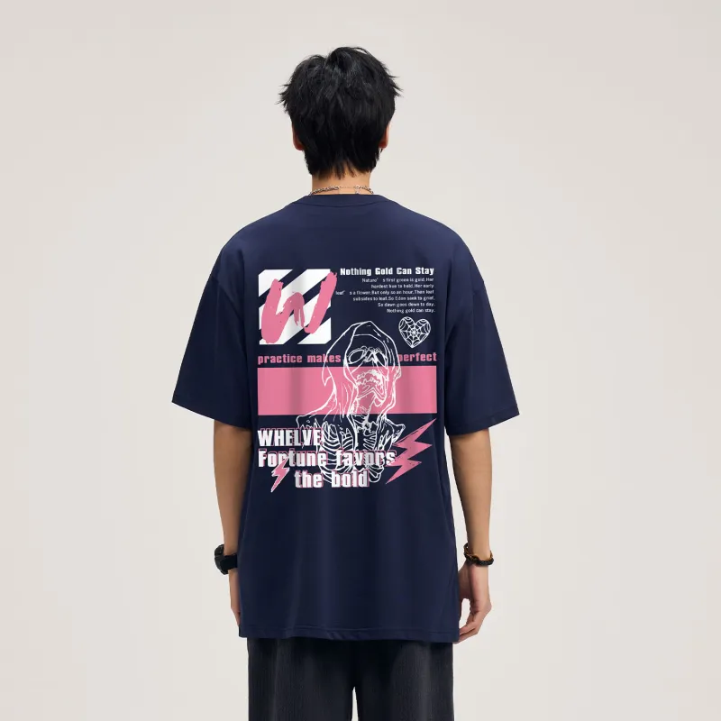 WHELVE Short Sleeved T Shirts Unisex-16