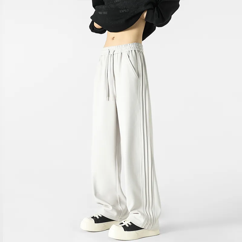 WHELVE Casual Pants Unisex Ecru-6