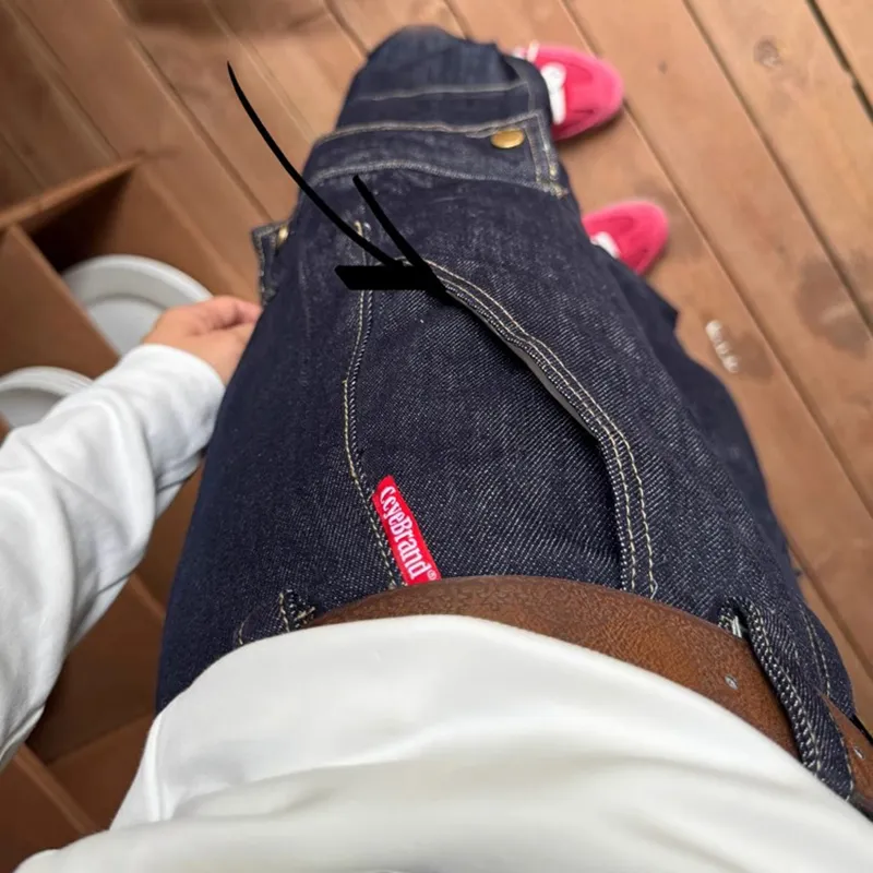 WHELVE Jeans Unisex Blue-4