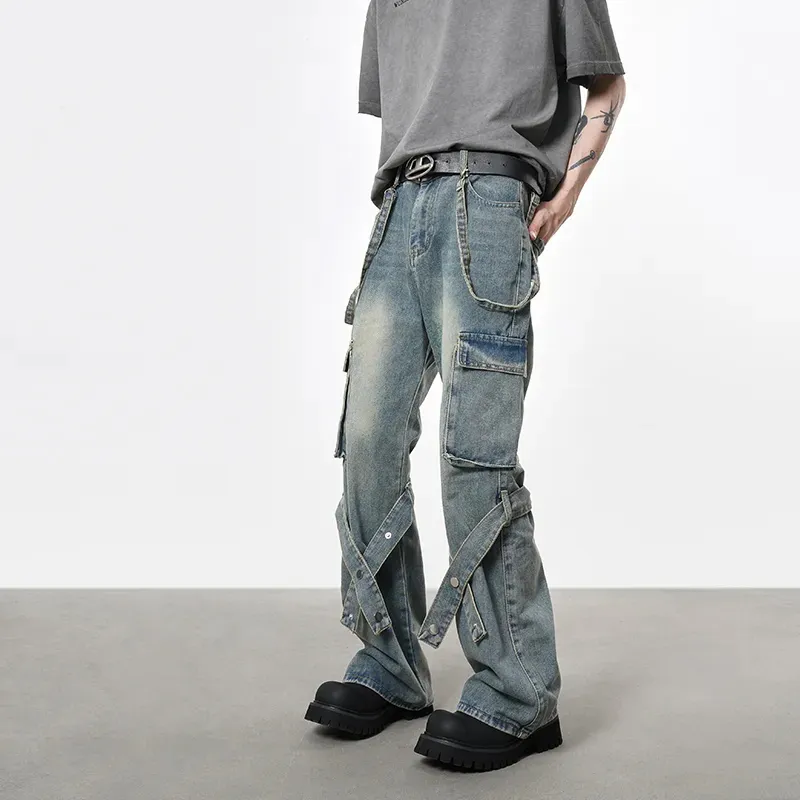 WHELVE Jeans Unisex Blue-2