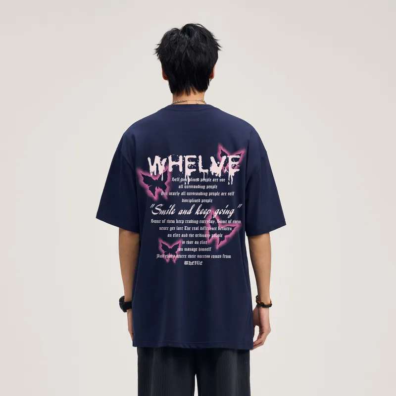 WHELVE Short Sleeved T Shirts Unisex-16