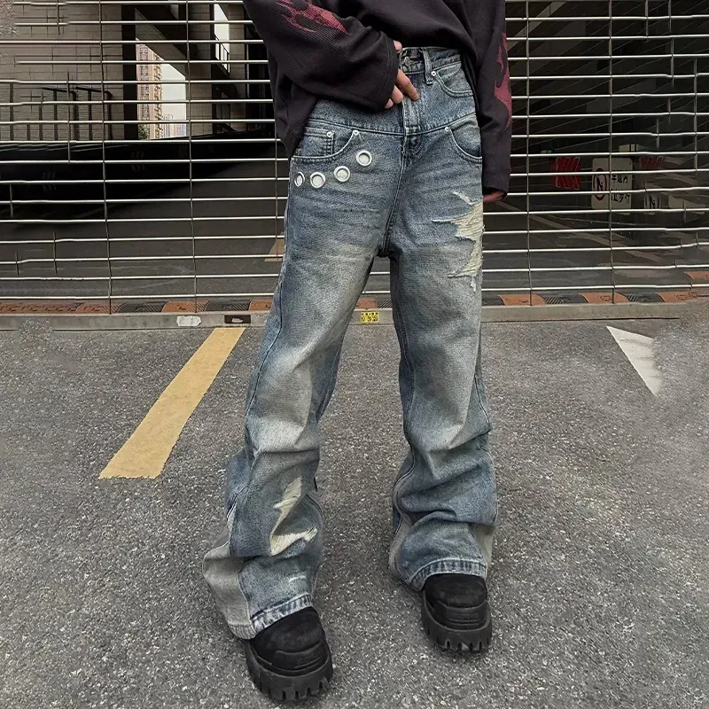 WHELVE Jeans Unisex Blue-3