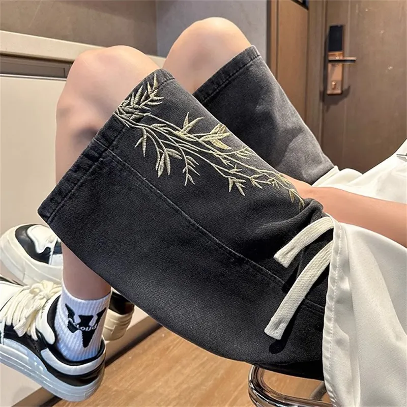 WHELVE Denim Shorts Unisex-6