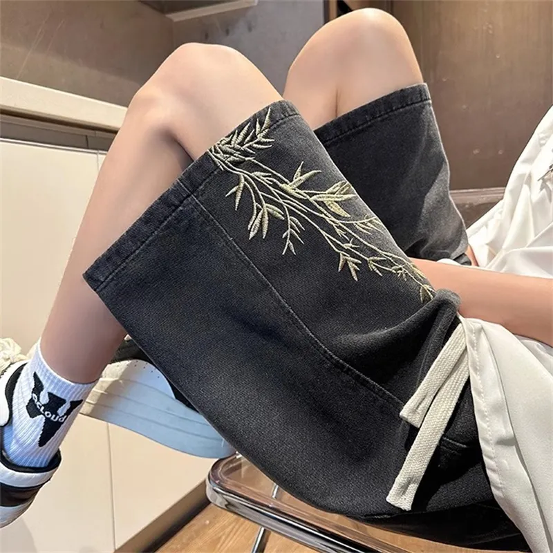 WHELVE Denim Shorts Unisex-7