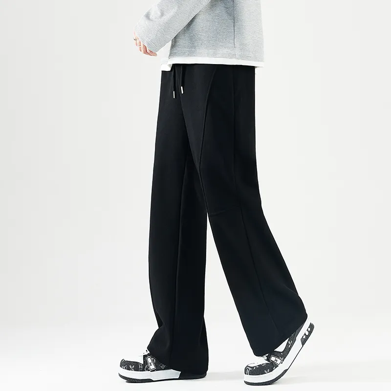 WHELVE Casual Pants Unisex White Heather Gray-13