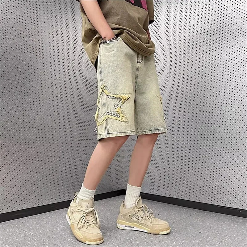 WHELVE Denim Shorts Unisex-11