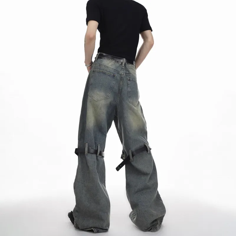 WHELVE Jeans Unisex Blue-3