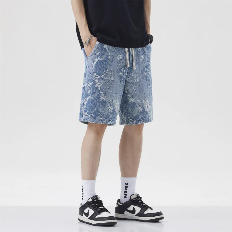 WHELVE Denim Shorts Unisex-1