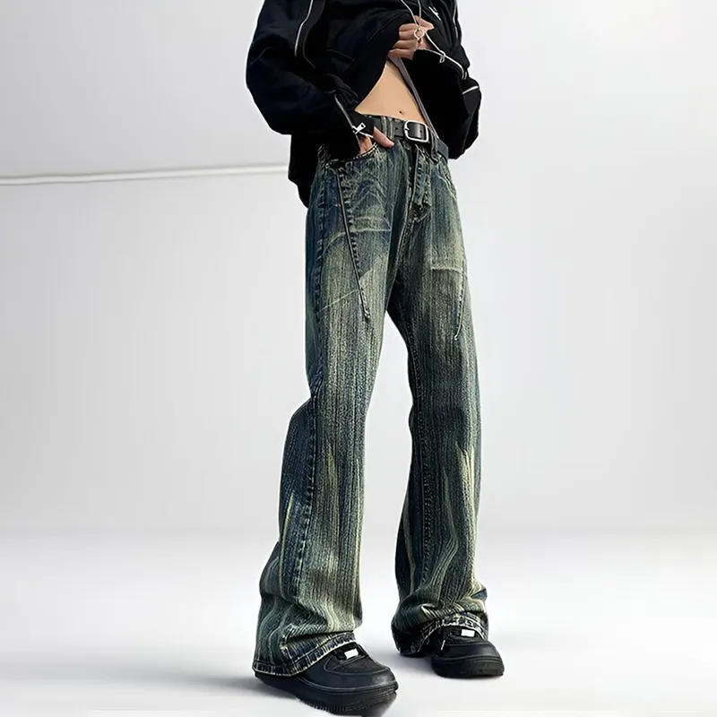 WHELVE Jeans Unisex Blue-3