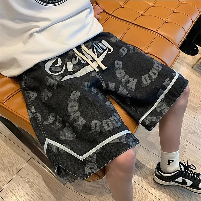 WHELVE Denim Shorts Unisex-8
