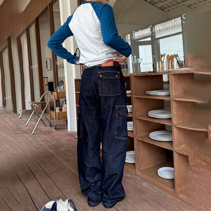 WHELVE Jeans Unisex Blue-3