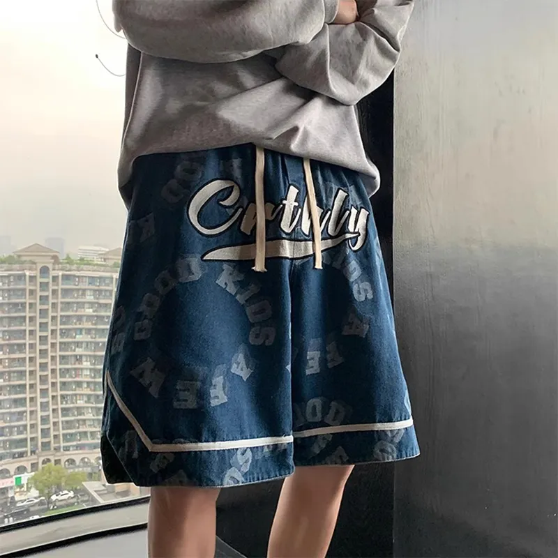WHELVE Denim Shorts Unisex-1