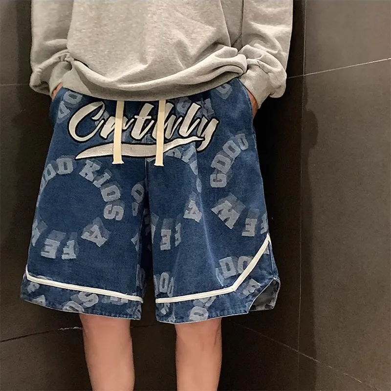 WHELVE Denim Shorts Unisex-3