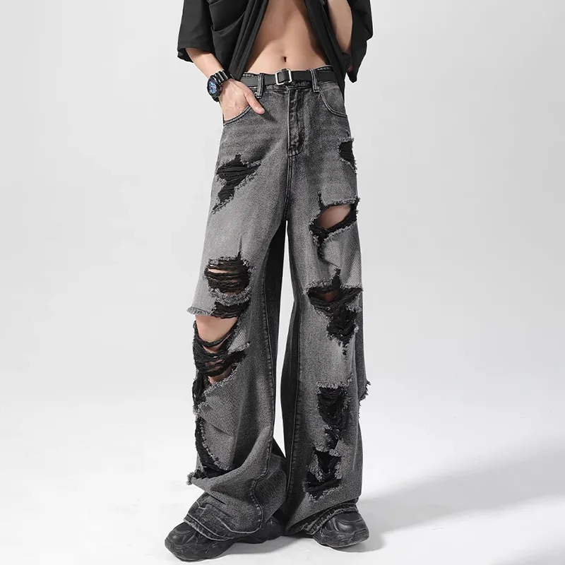 WHELVE Jeans Unisex Black-3