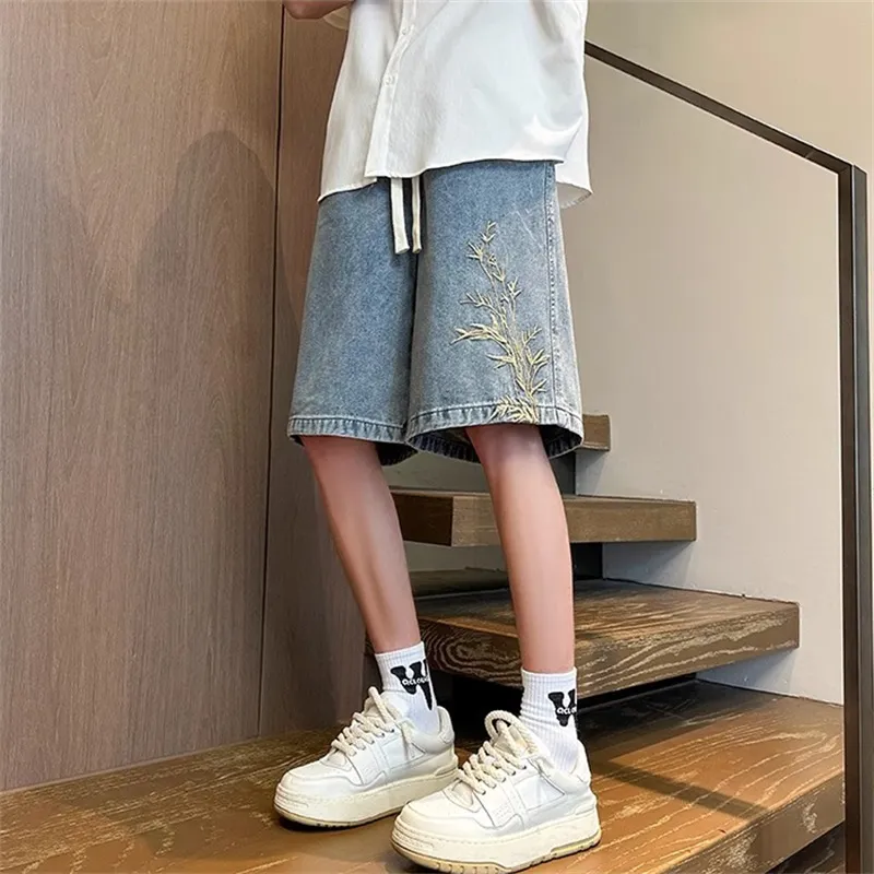 WHELVE Denim Shorts Unisex-3