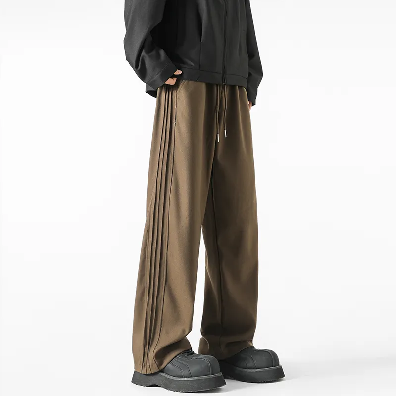WHELVE Casual Pants Unisex Ecru-17
