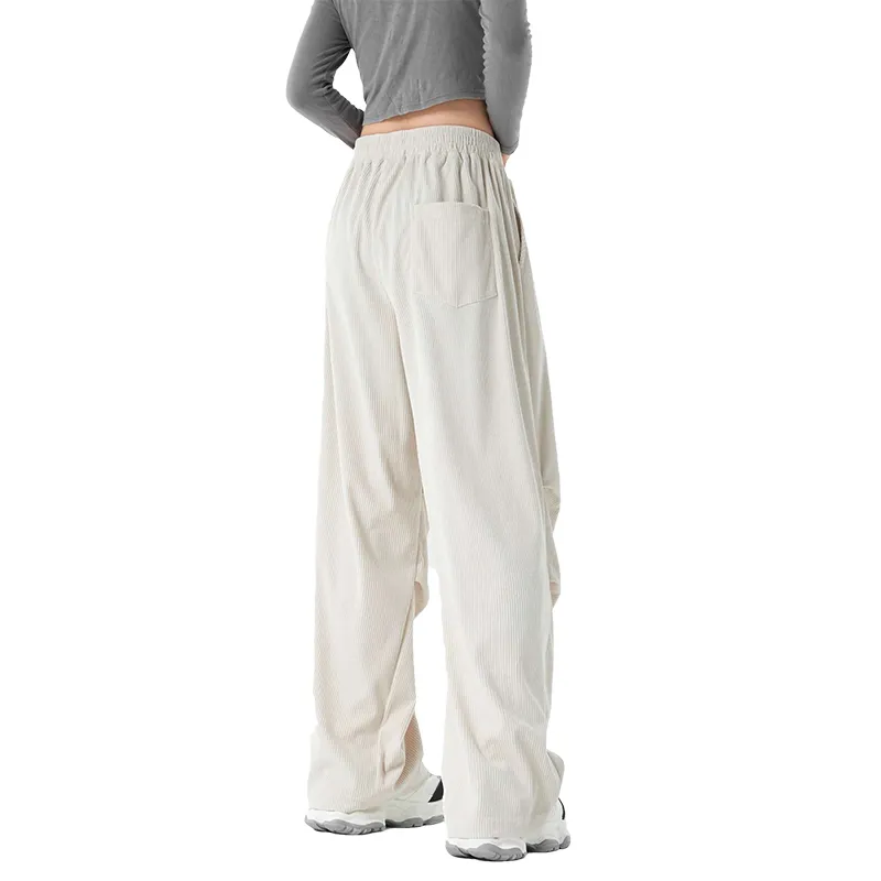 WHELVE Casual Pants Unisex Black-8