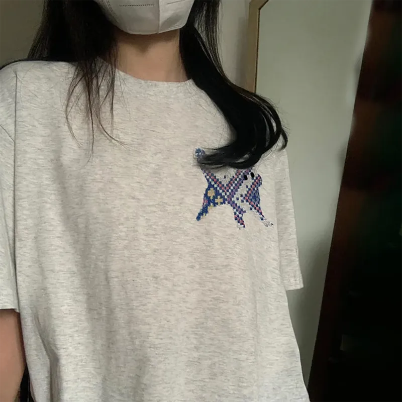 WHELVE T Shirt Unisex White Gray-3