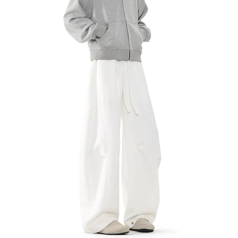 WHELVE Casual Pants Unisex White-6