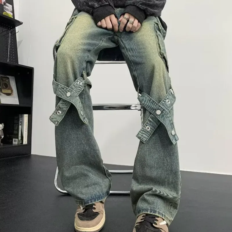 WHELVE Jeans Unisex Blue-5