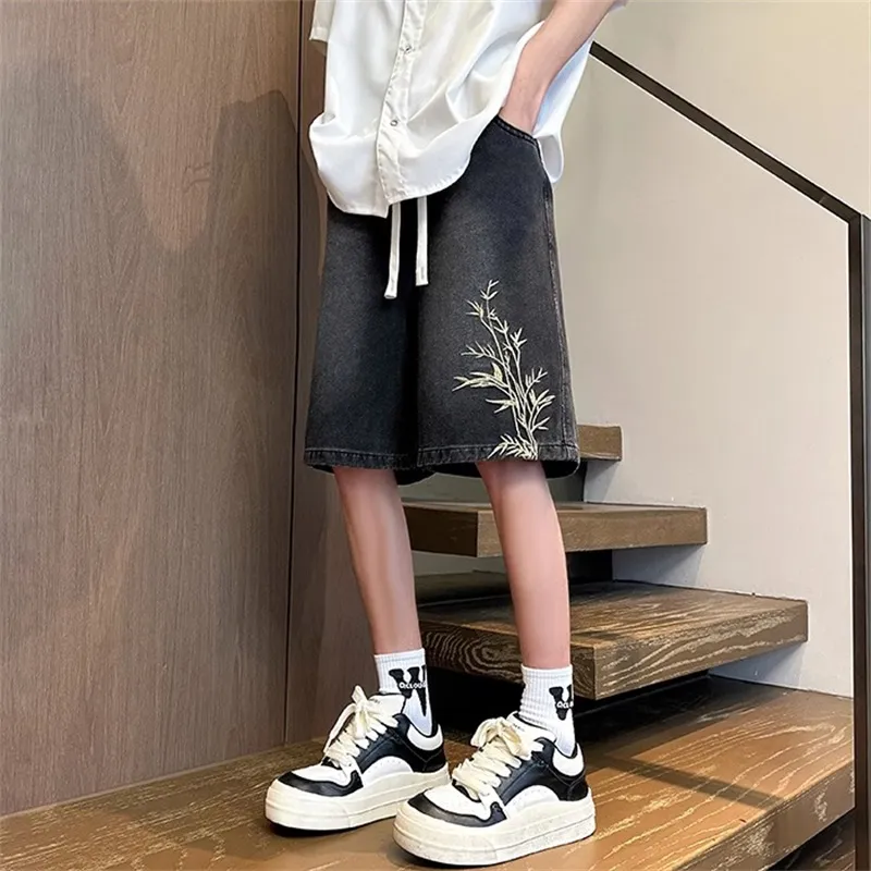 WHELVE Denim Shorts Unisex-9