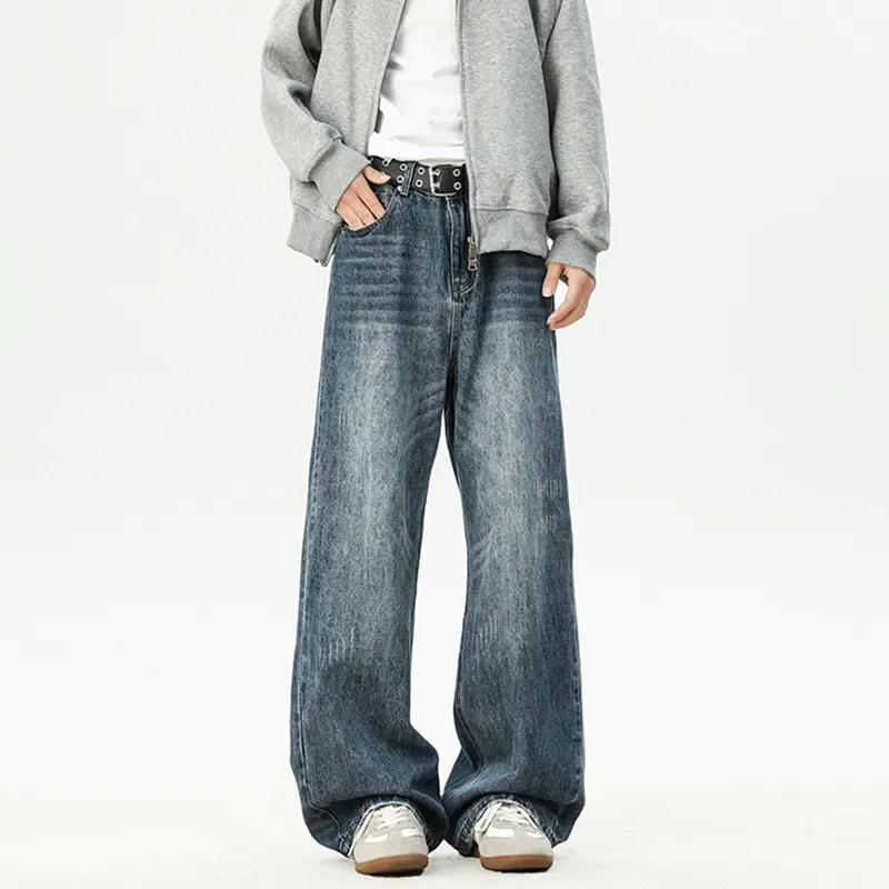 WHELVE Jeans Unisex Vintage Blue-2